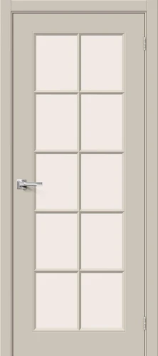 Межкомнатная дверь эмаль BRAVO Скинни-11.1 Creamy Magic Fog