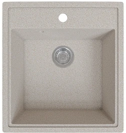 Мойка врезная Vivat 465021 1Ч МатБежевый