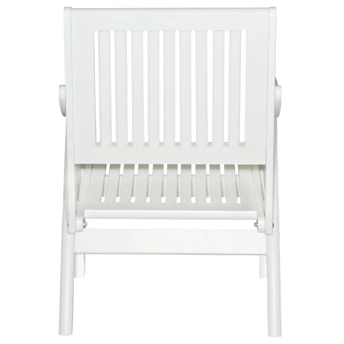 Кресло Массив решетка, каркас снег