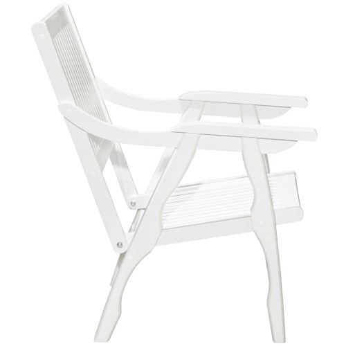 Кресло Массив решетка, каркас снег