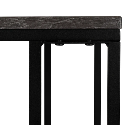 Стол придиванный BeautyStyle 30 дуб шоле графит/черный