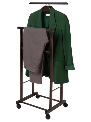 Вешалка костюмная на колесах В 22Н венге