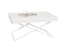 Стол трансформер Орфей 1, белый/белый