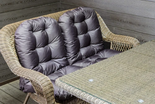 Комплект мебели из искусственного ротанга Мэдисон (Medison ) Сompany Set Brown с подушками на сидение и спинку