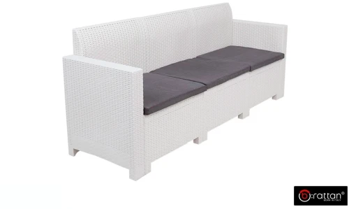 Комплект мебели NEBRASKA SOFA 3 (3х местный диван), белый