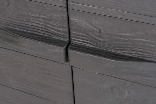 Уличный шкаф TOOMAX 2х дверный глубокий WOODY'S XL (3 полки), антрацит