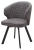 Стул SKAT 360 град. поворот. B28 Темно-серый, велюр / черный каркас, М-City