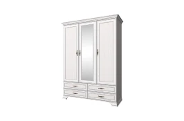 Шкаф 3D4S Z, TIFFANY, цвет вудлайн кремовый