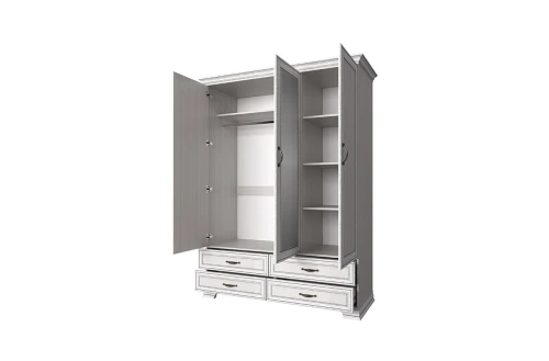 Шкаф 3D4S Z, TIFFANY, цвет вудлайн кремовый