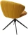 Стул ASTRA 360 град. поворот Желтый Sonic 68 ткань / 7525-132 велюр / черный каркас, ®DISAUR