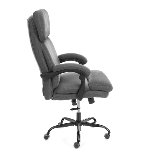 Кресло Chief metalBL  ткань, серый, KUB 05/TW-12