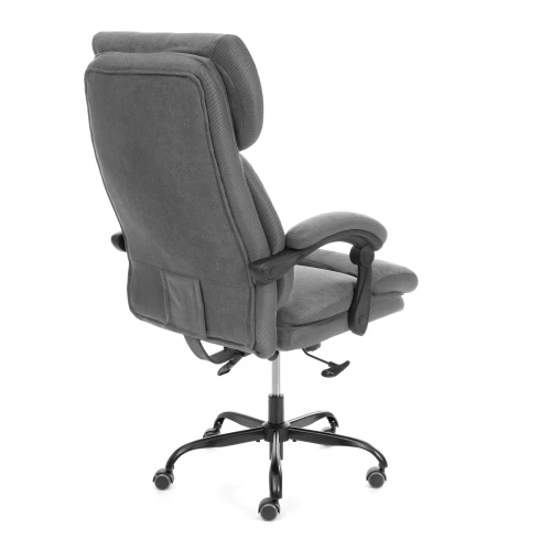 Кресло Chief metalBL  ткань, серый, KUB 05/TW-12