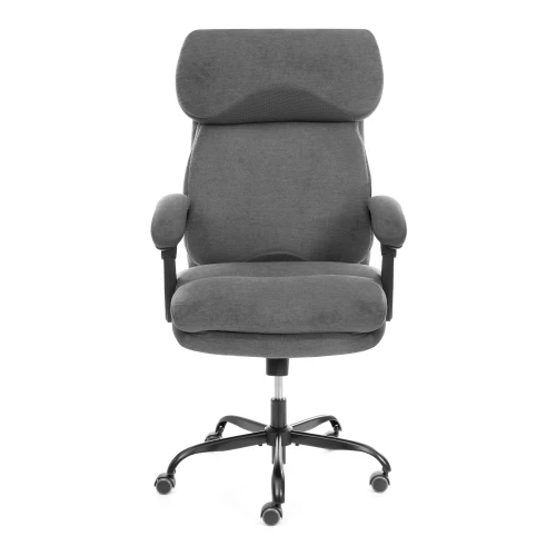 Кресло Chief metalBL  ткань, серый, KUB 05/TW-12