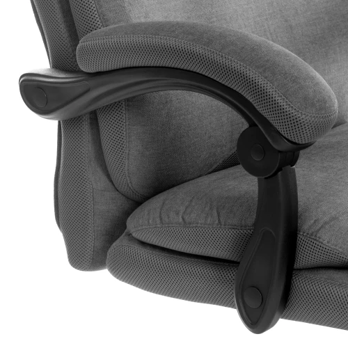 Кресло Chief metalBL  ткань, серый, KUB 05/TW-12