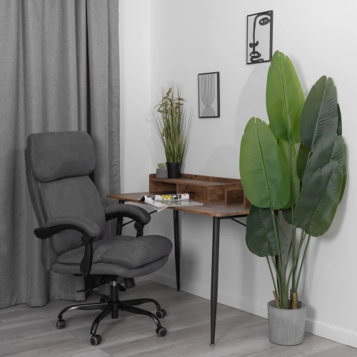 Кресло Chief metalBL  ткань, серый, KUB 05/TW-12