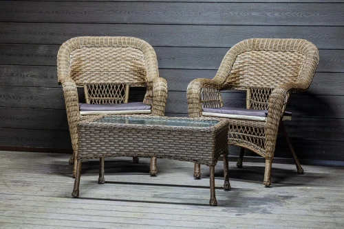 Комплект мебели из искусственного ротанга Мэдисон (Medison) Balcony Set с подушками на сидение