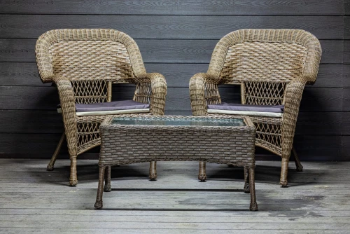 Комплект мебели из искусственного ротанга Мэдисон (Medison) Balcony Set с подушками на сидение