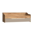 Кровать выдвижная Челси Color, Дуб крафт, Глиняный серый