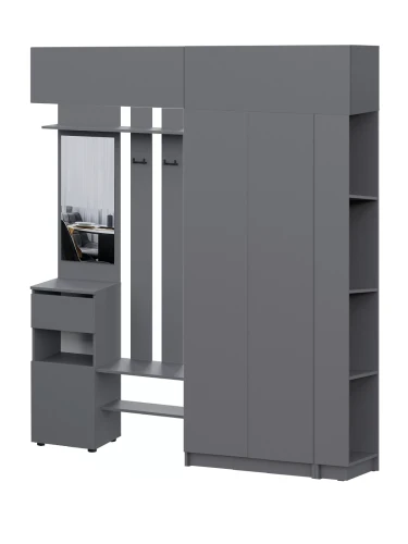 Прихожая Бали, Графит. Комплект 23