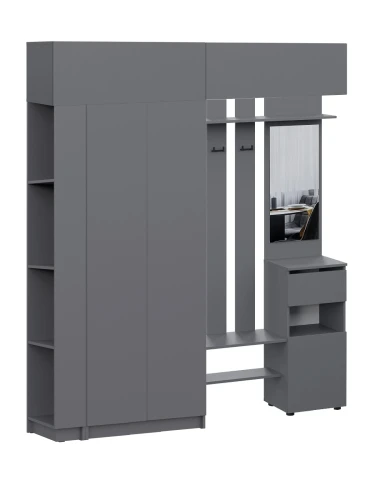 Прихожая Бали, Графит. Комплект 23