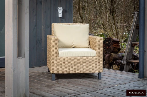 Комплект плетеной мебели MOKKA BELLA Family малый, соломенный