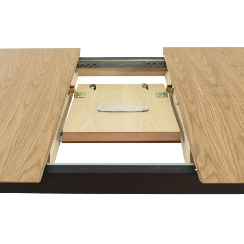 Стол «Плей» 120x80, дуб светлый/шоколад