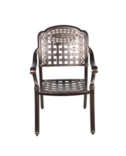 Обеденная группа из литого алюминия ВУЛКАН ( 9 предметов )