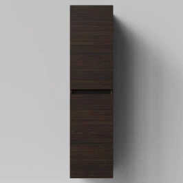 Пенал Бест 35 (2 двери) подвесной, Палисандр ПВХ 43101, левый, бельевая корзина