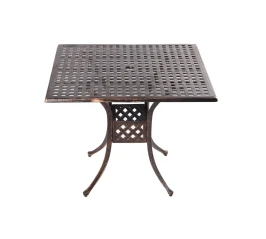 Стол из литого алюминия ЛИОН «LION» 90х90