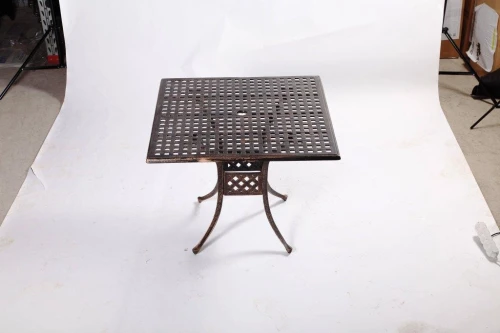 Стол из литого алюминия ЛИОН «LION» 90х90