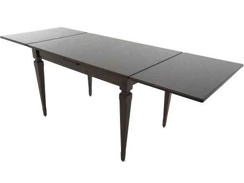 Обеденная группа (Стол Греция и 4 стула Никас), орех темный