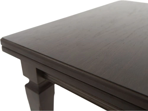 Обеденная группа (Стол Греция и 4 стула Никас), орех темный