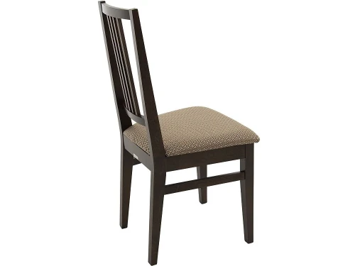 Обеденная группа (Стол Греция и 4 стула Никас), орех темный