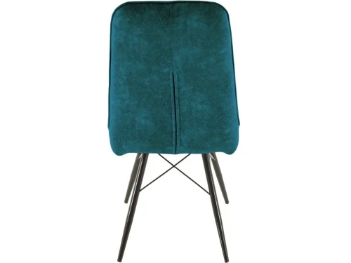 Обеденная группа (Стол Корсика Мрамор светлый и 4 Бордо Милано 08), черный