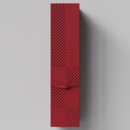 Пенал Эйфория 35 F4, пример RAL 3004 Пурпурно-красный, матовая, подвесной, правый