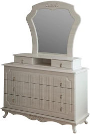 Комод 06.115 Кантри патина вудлайн кремовый/сандал белый