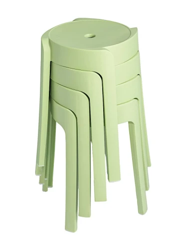 Табурет пластиковый MOTI салатовый