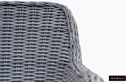 Комплект плетеной  мебели MOKKA RIMINI (стол кофейный, 2 кресла, софа 2 х-местная)