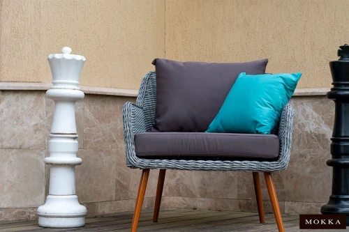 Комплект плетеной  мебели MOKKA RIMINI (стол кофейный, 2 кресла, софа 2 х-местная)