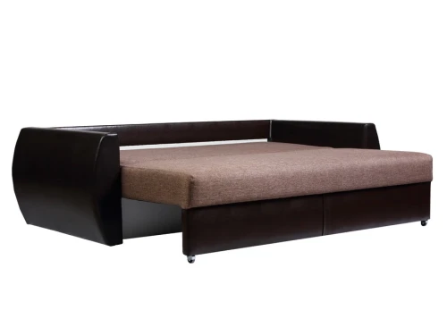 Диван еврокнижка Дублин 160 рогожка серая