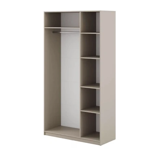 Шкаф распашной (5 полок + штанга) ШК 5 (1200), Меланж
