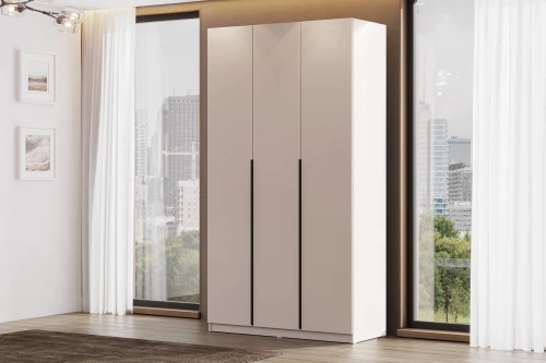 Шкаф распашной (5 полок + штанга) ШК 5 (1200), Меланж