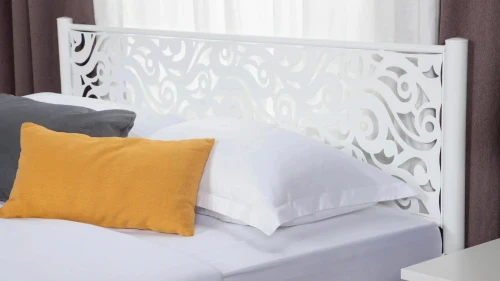 Кровать Парма 140*200, белая