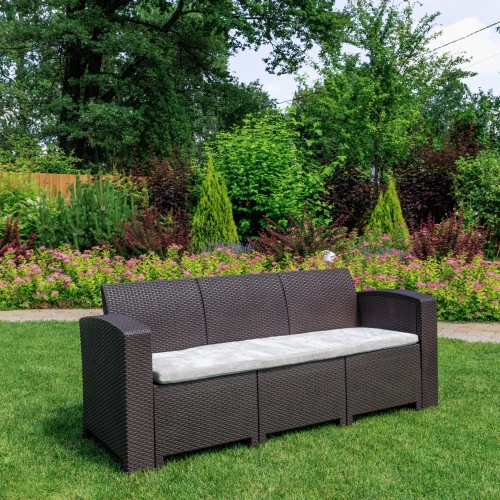 3-х местный диван LANA LUX коричневый