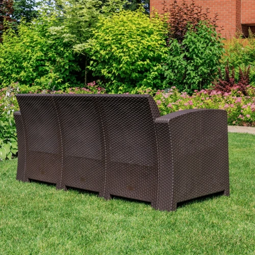 3-х местный диван LANA LUX коричневый