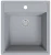 Мойка врезная Vivat 465021 1Ч МатСерый