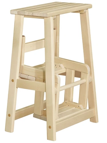 Табурет- стремянка лак