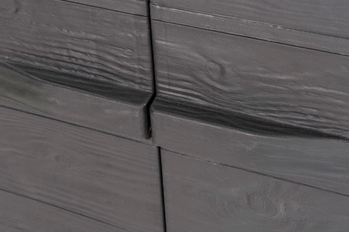 Уличный шкаф TOOMAX 2х дверный глубокий WOODY'S XL (4 полки), антрацит