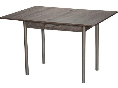 Стол М20 ДП1-02-05 900(1200)*600, ЛДСП:Дуб Рошелье, Н/стола (Графит)