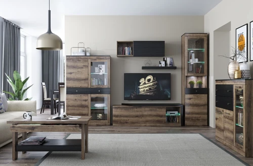 Полка навесная, JAGGER, цвет Черный